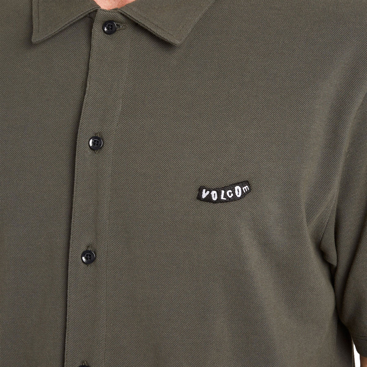 Volcom Chavo Button Down Shirt - Castlerock image 4