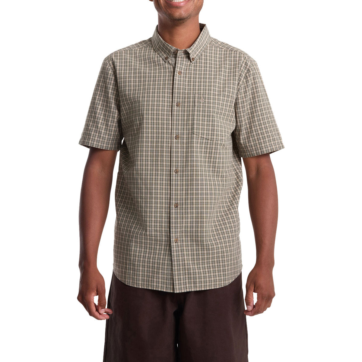 Volcom Brewster Shirt - Dirty White image 1