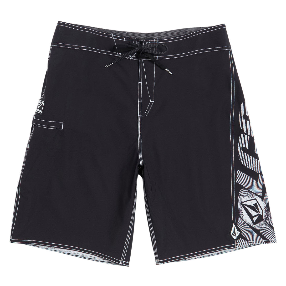 Volcom Reaper Mod 21 Boardshorts - Black image 1