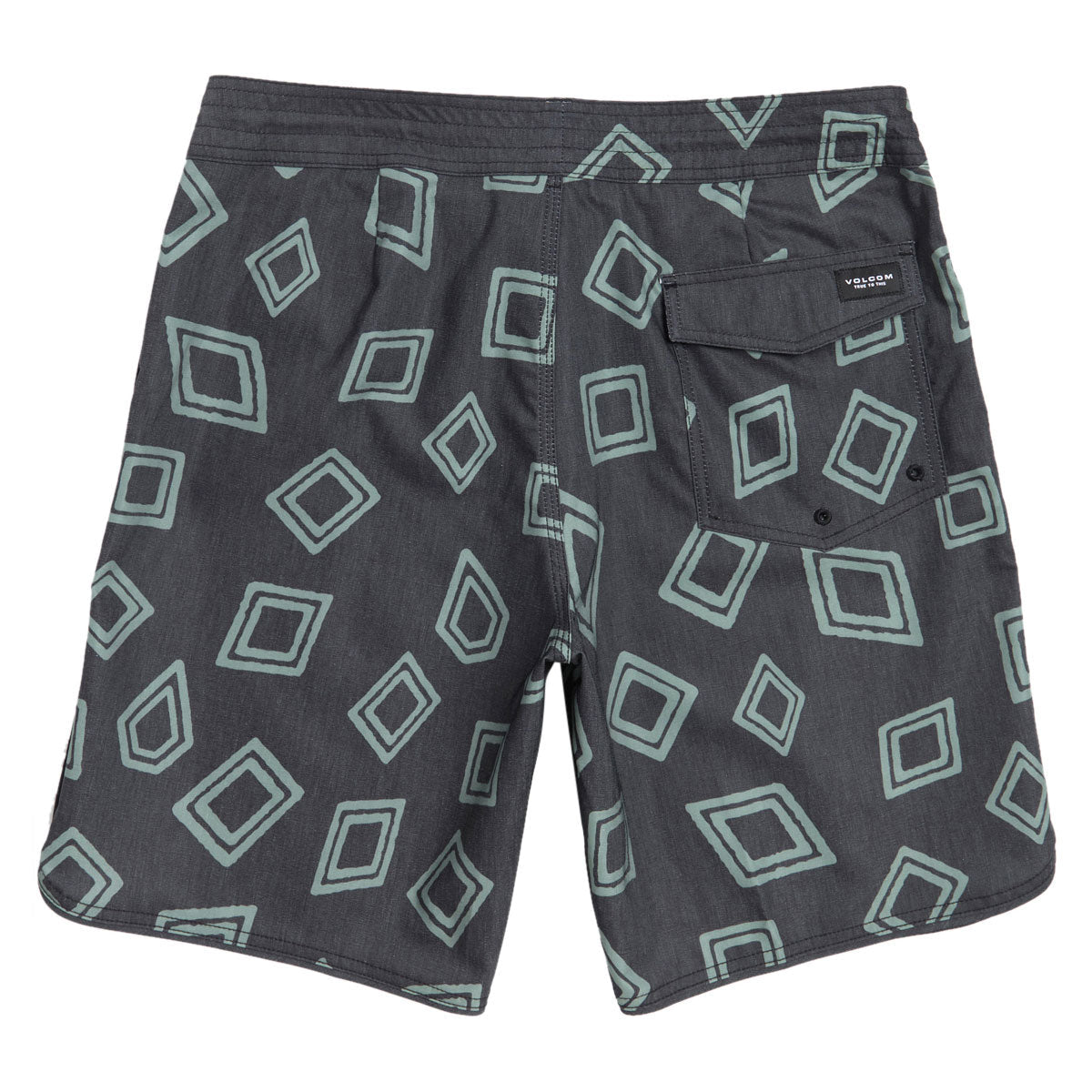 Volcom Contact Scallop Stny 19 Boardshorts - Black image 2