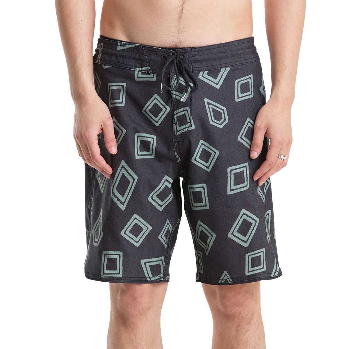 Volcom Contact Scallop Stny 19 Boardshorts - Black image 3