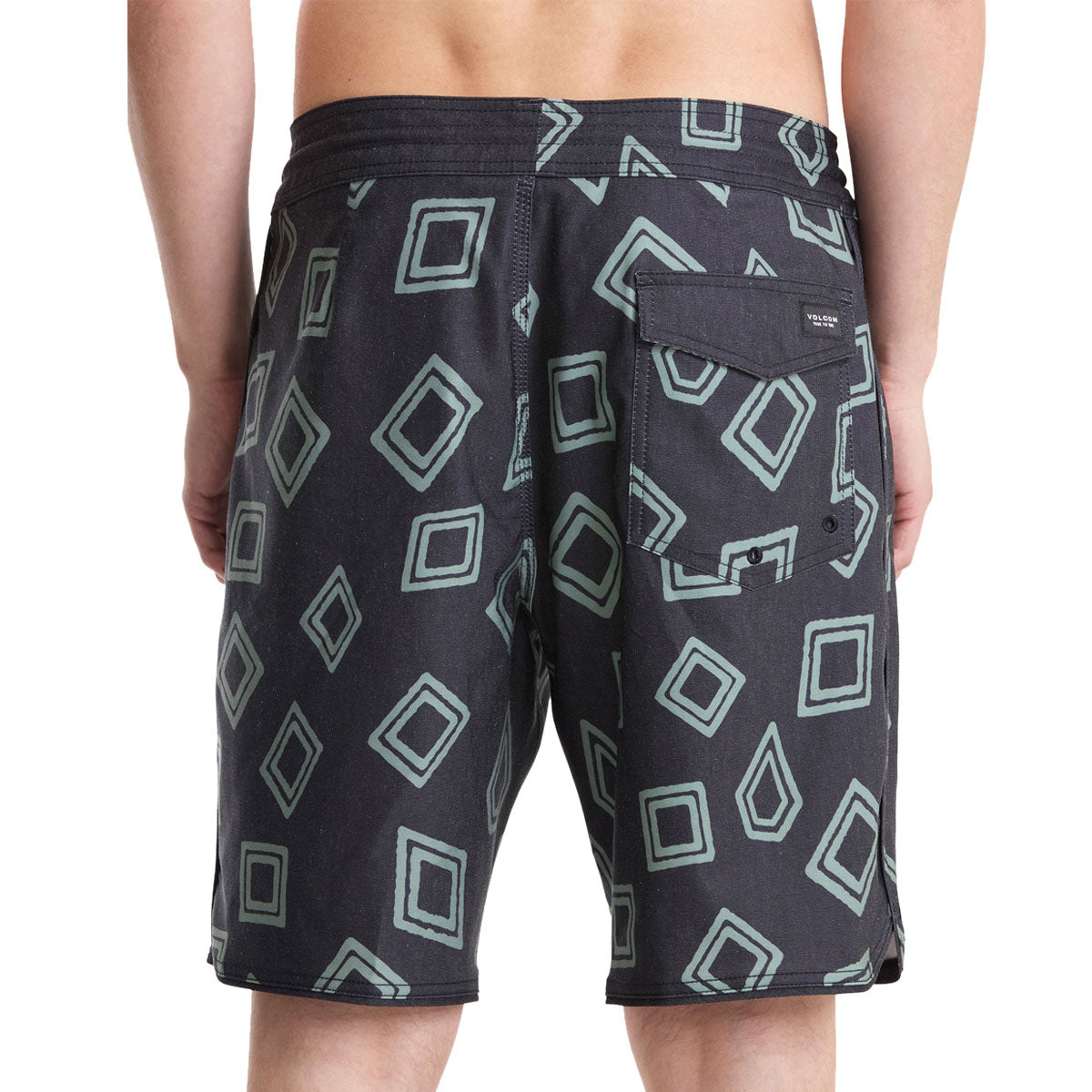 Volcom Contact Scallop Stny 19 Boardshorts - Black image 5