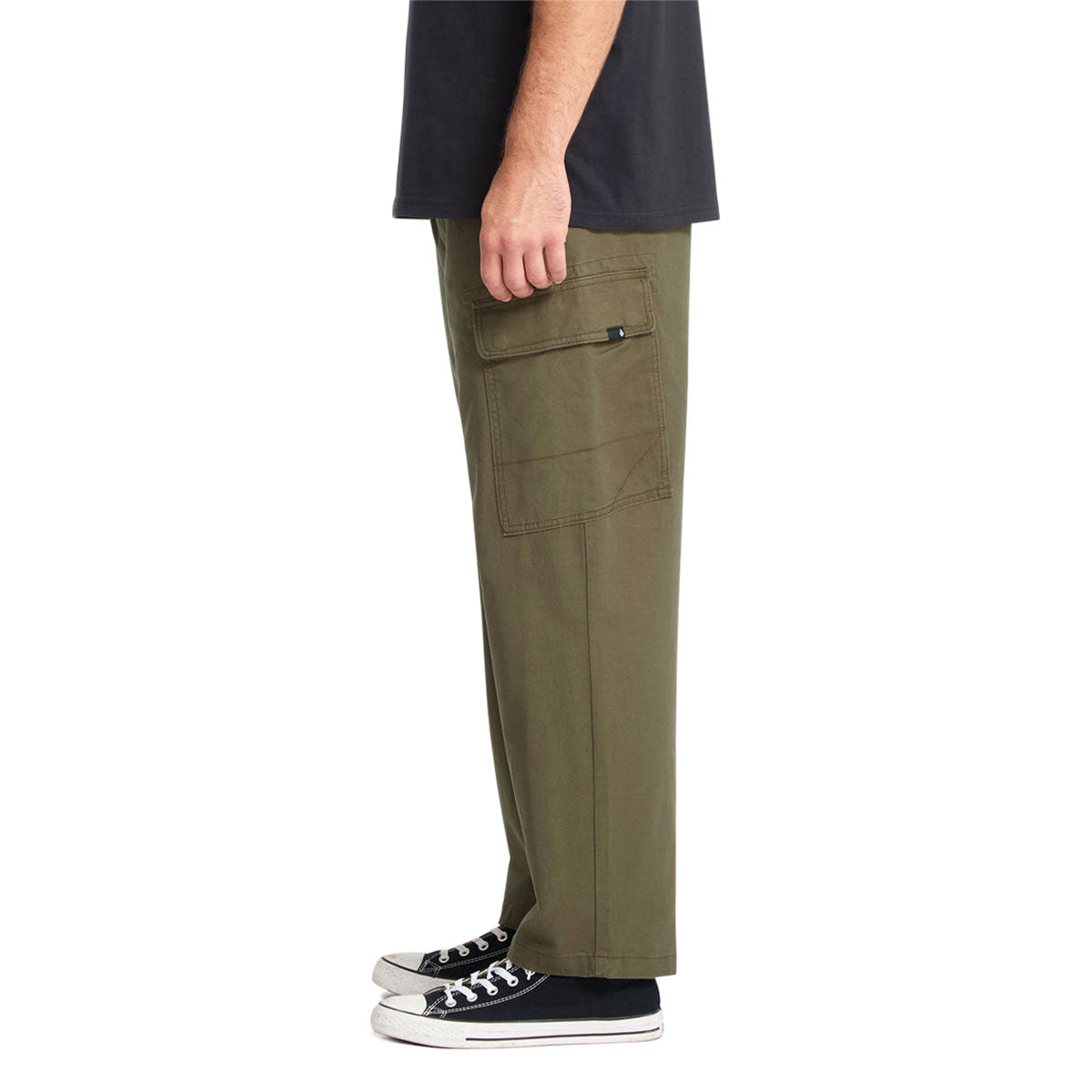 Volcom Billow Tapered Ew Cargo Pants - Sage Leaf image 3