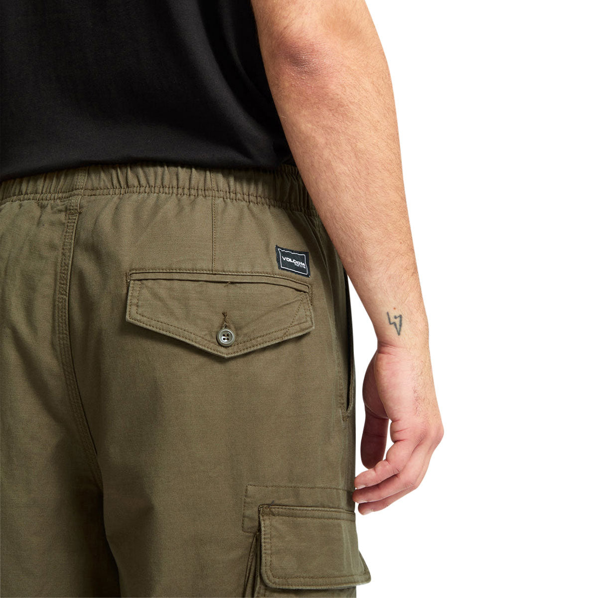 Volcom Billow Tapered Ew Cargo Pants - Sage Leaf image 4