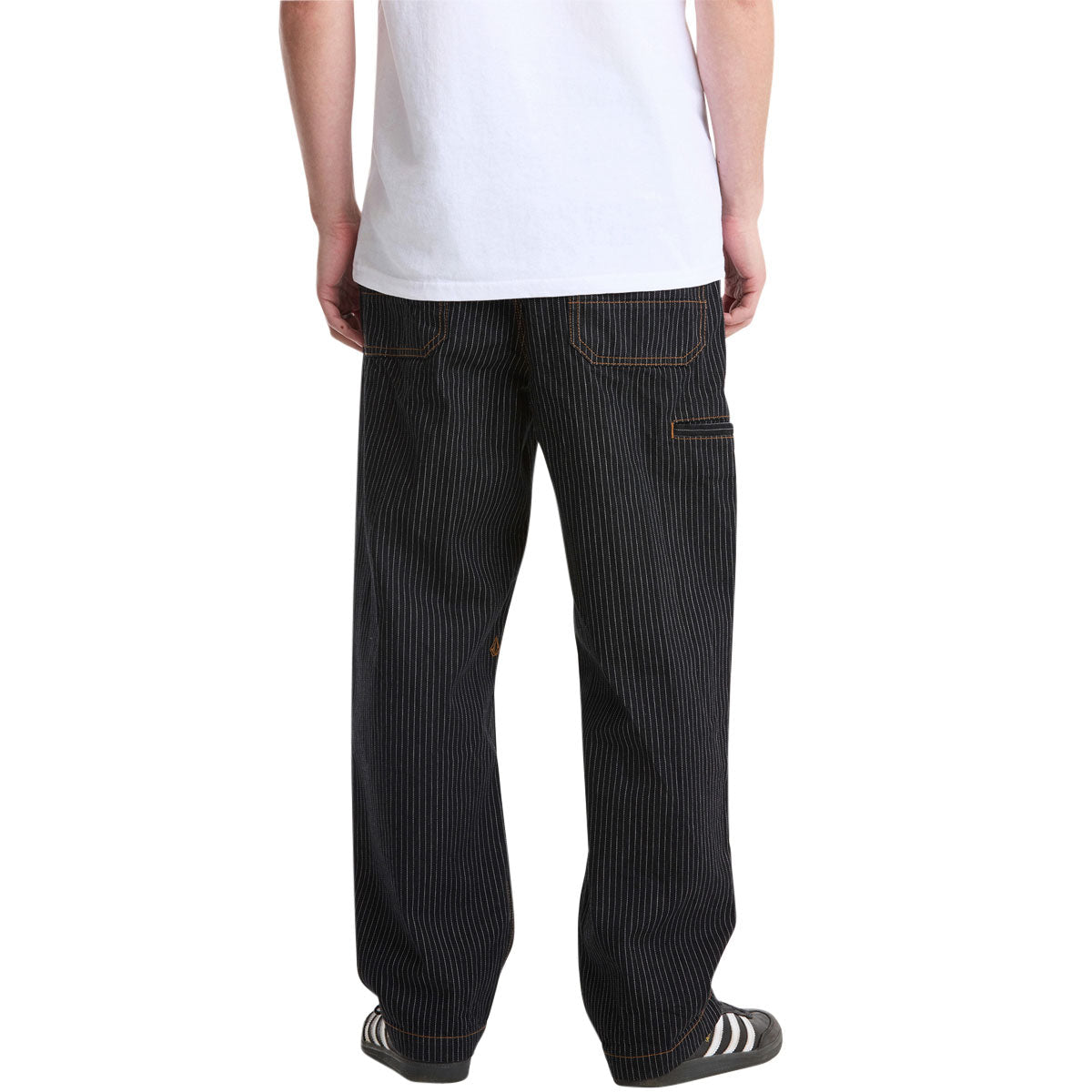 Volcom Dialed Work Pants - Black Stripe image 2