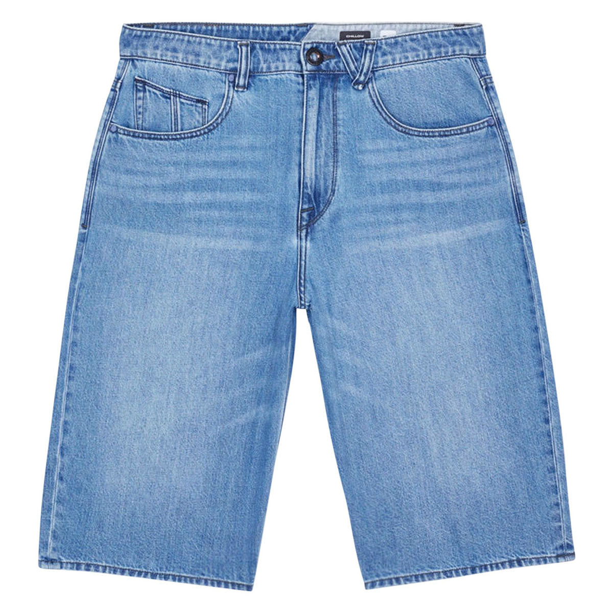Volcom Chillow Denim 24 Shorts - Dirty Cowboy Blues image 1