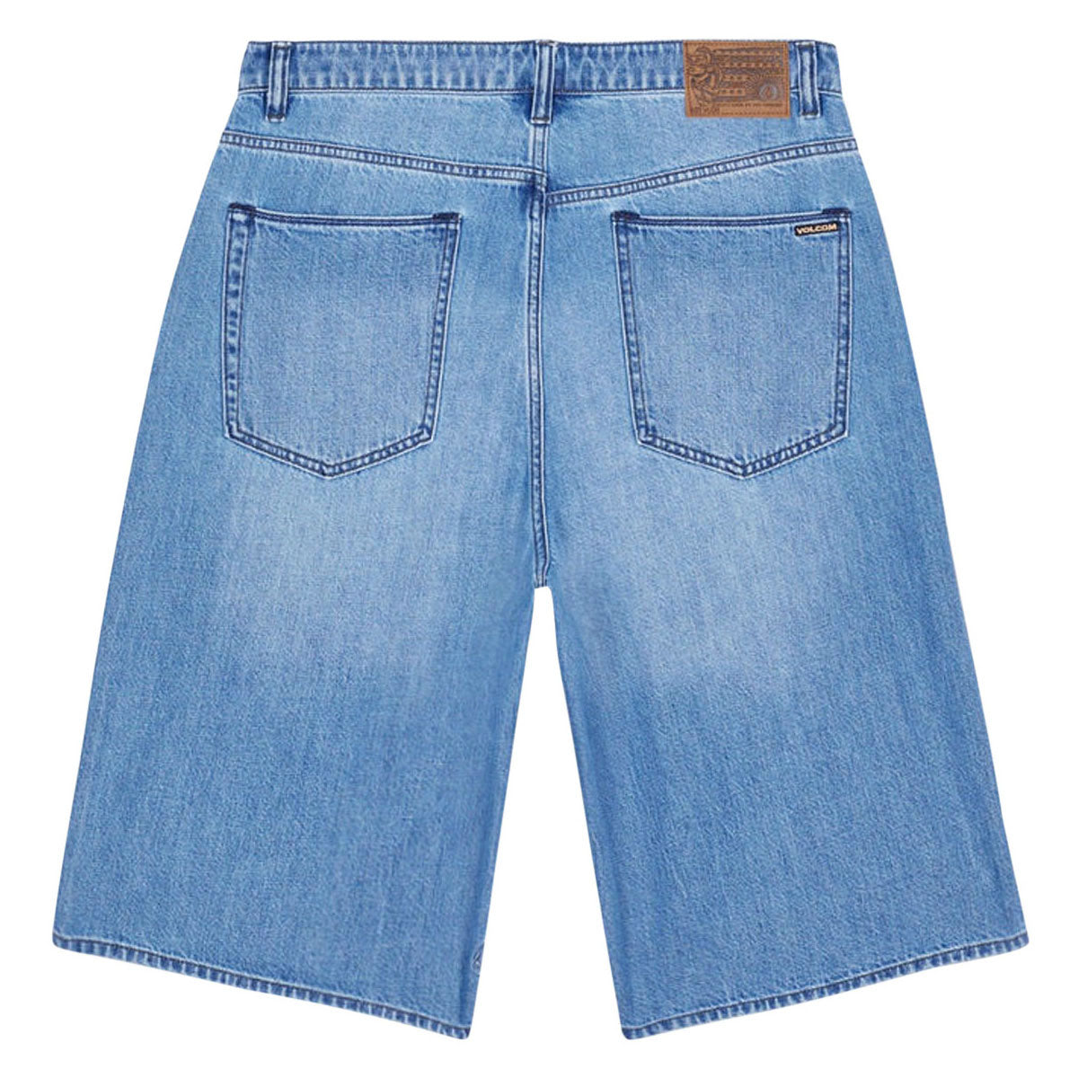 Volcom Chillow Denim 24 Shorts - Dirty Cowboy Blues image 2