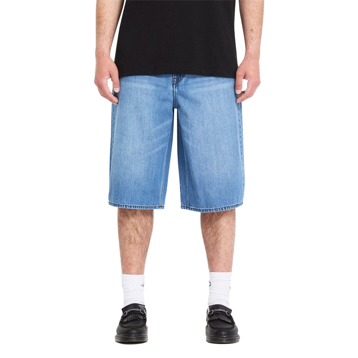 Volcom Chillow Denim 24 Shorts - Dirty Cowboy Blues image 3