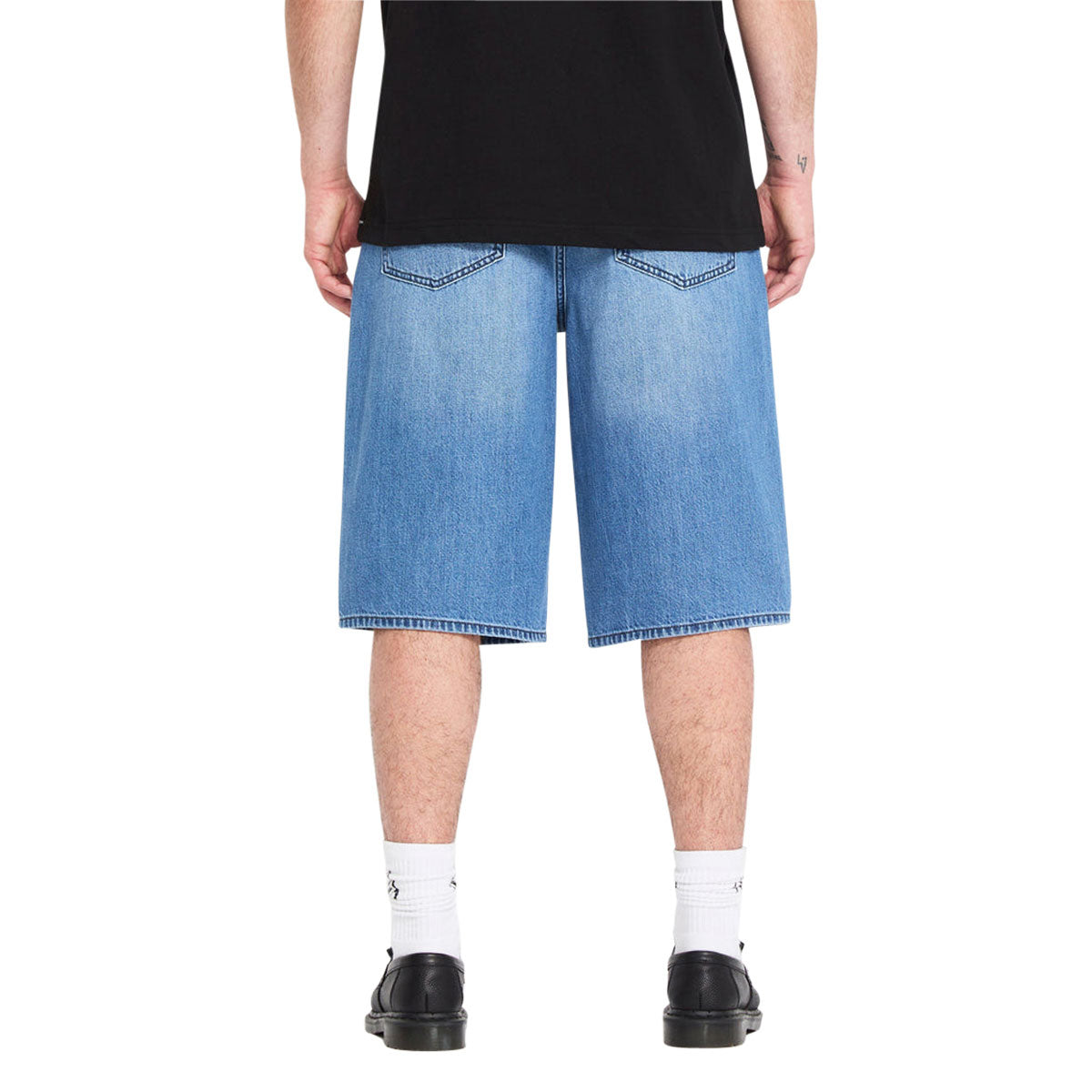 Volcom Chillow Denim 24 Shorts - Dirty Cowboy Blues image 4