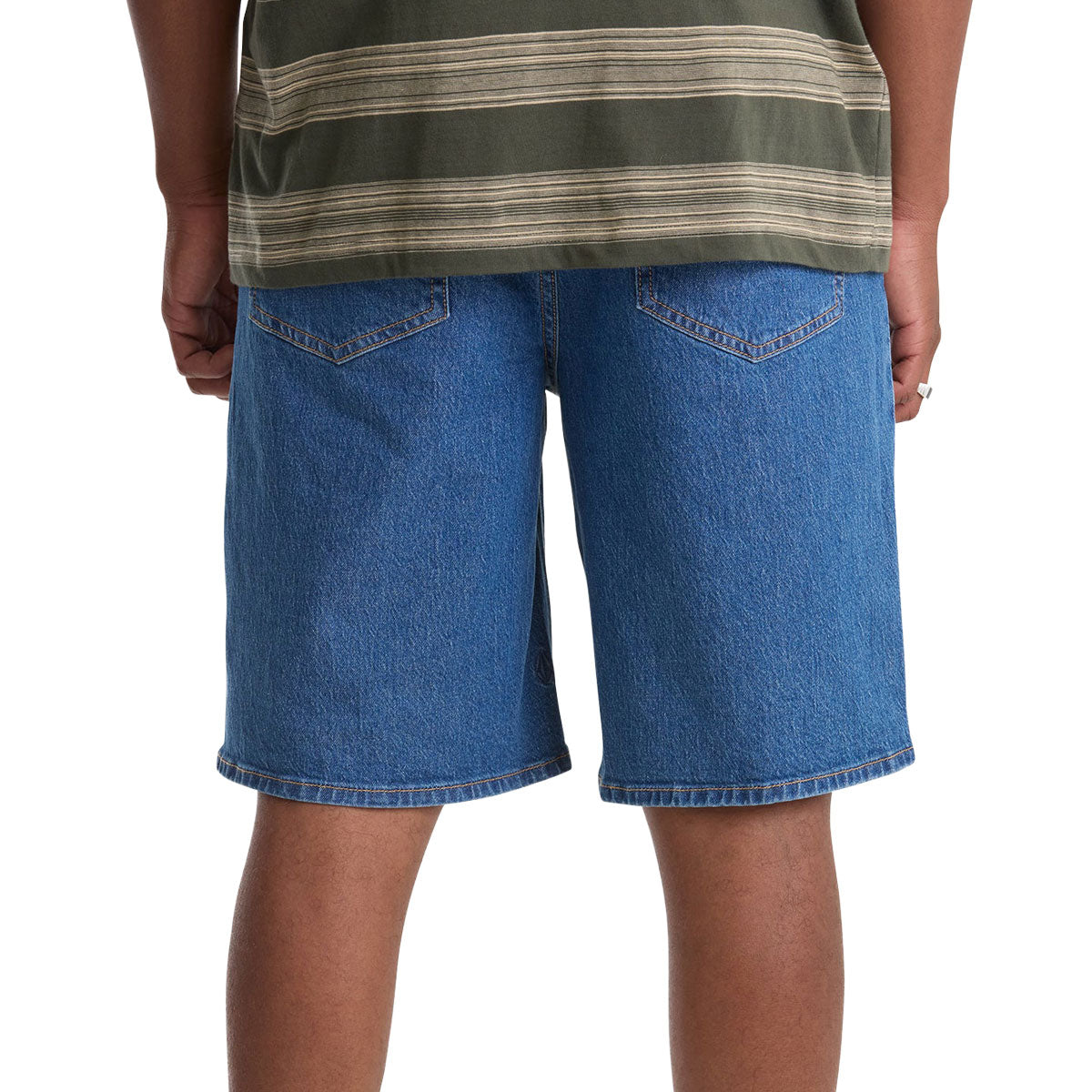 Volcom Billow Denim 22 Shorts - Bold Blue image 3