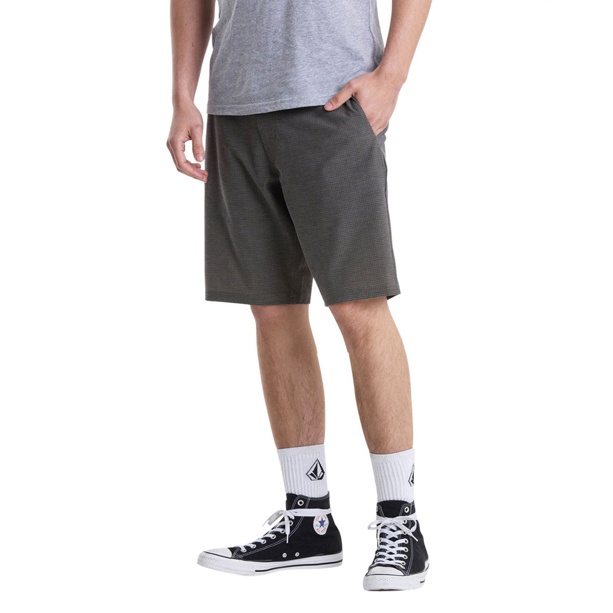 Volcom Mix Frickin Cross Shred 20 Shorts - Sage Leaf image 3