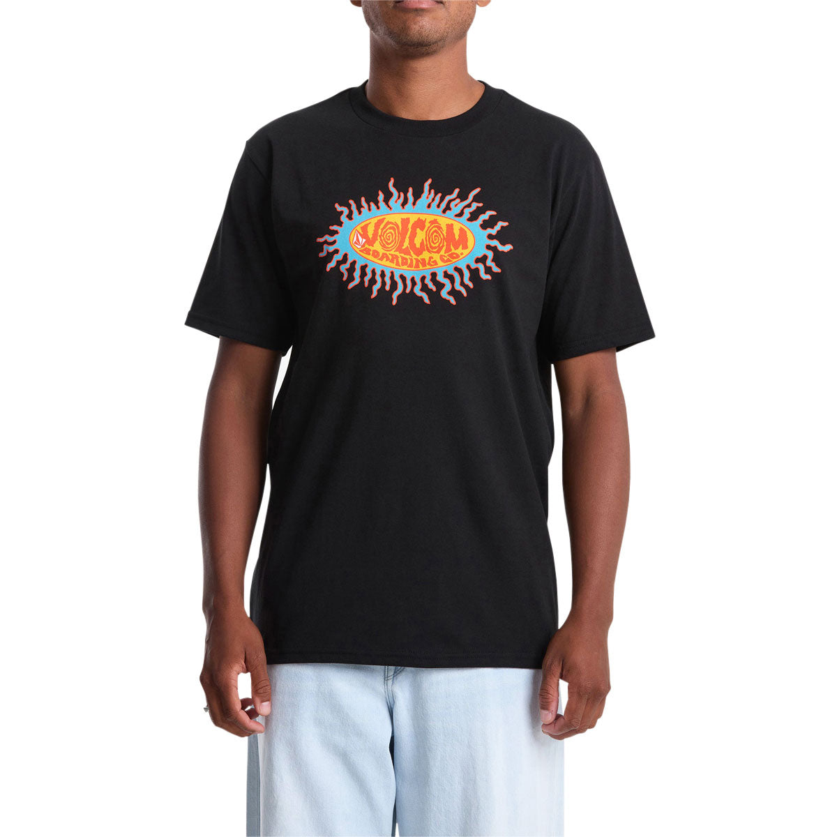 Volcom Live Wire T-Shirt - Black image 2