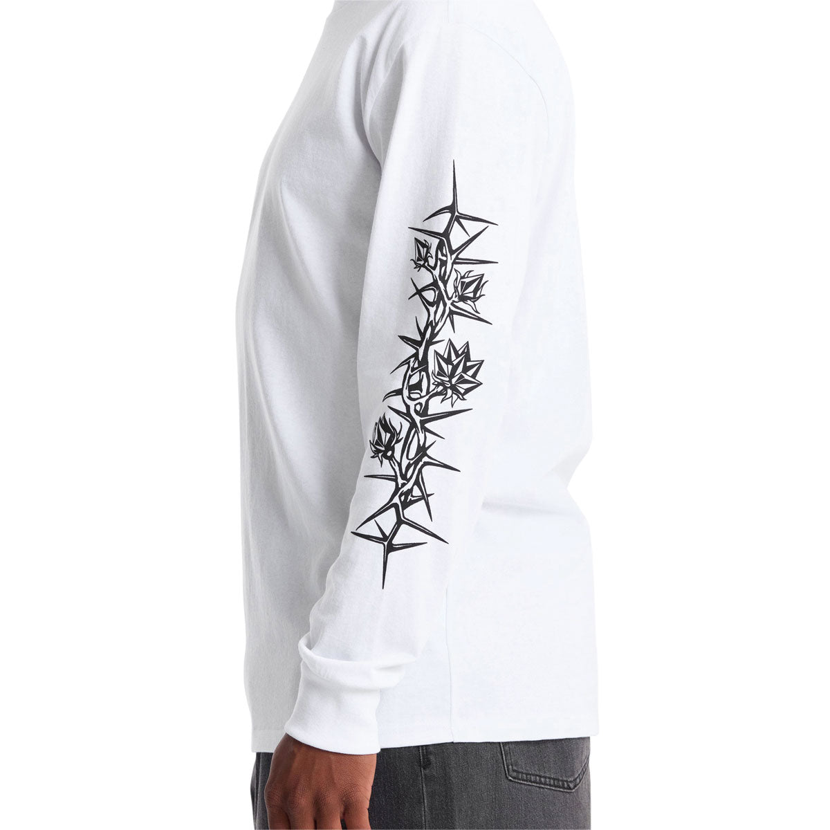 Volcom Die By The Stone Long Sleeve T-Shirt - White image 4