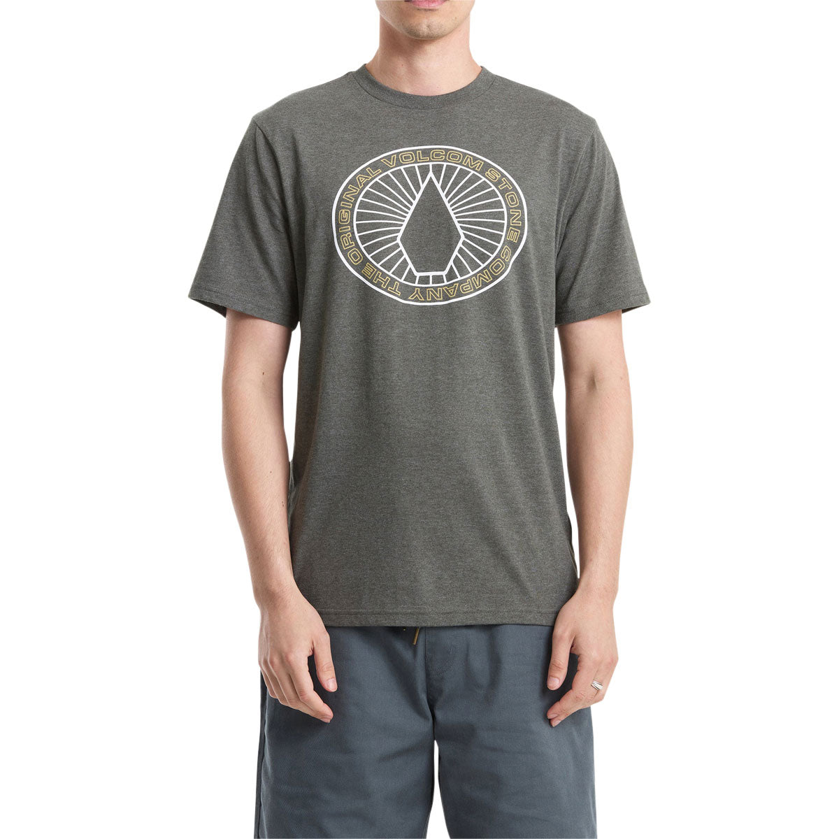 Volcom Medalist T-Shirt - Squadron Green image 2
