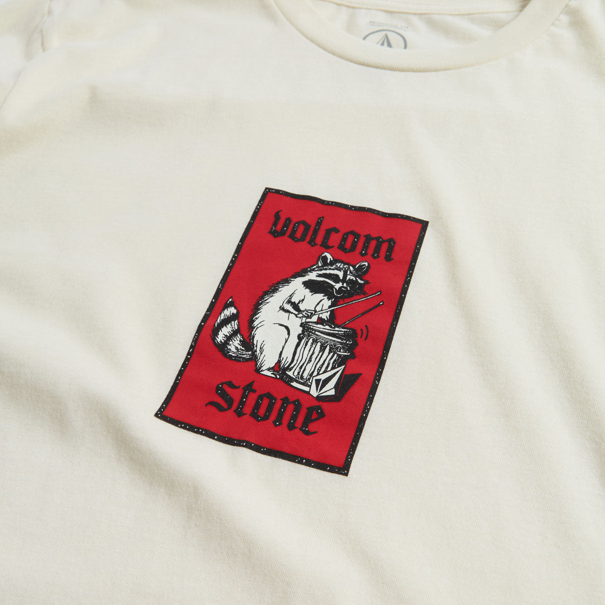 Volcom Rockout T-Shirt - Off White Heather image 2