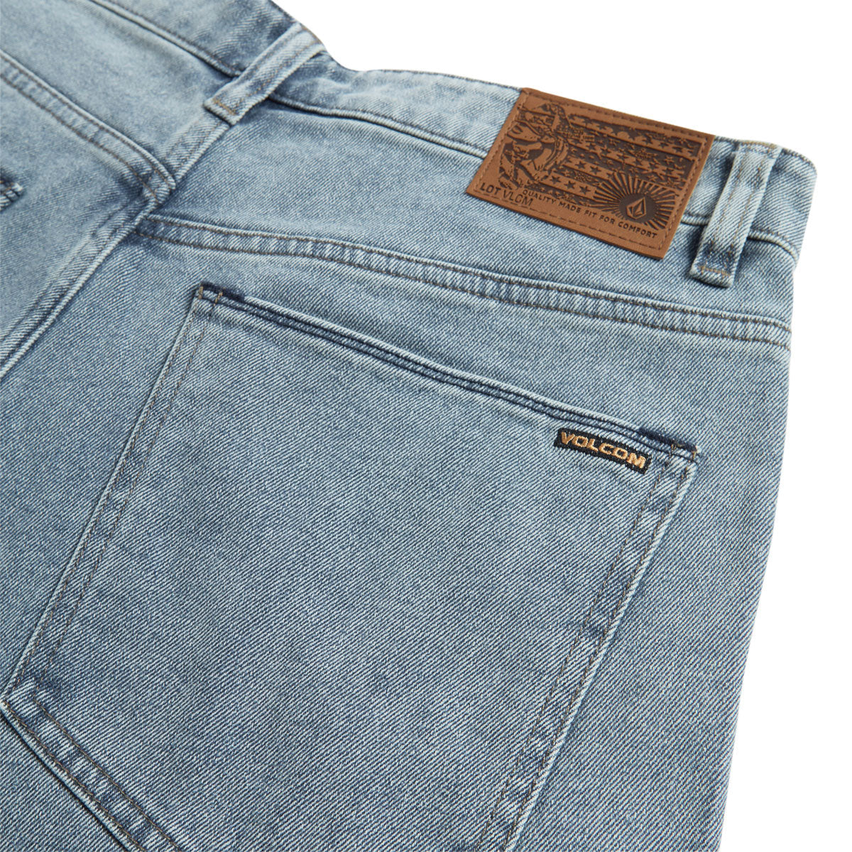 Volcom Billow Denim Jeans - Dust Bowl Indigo image 3