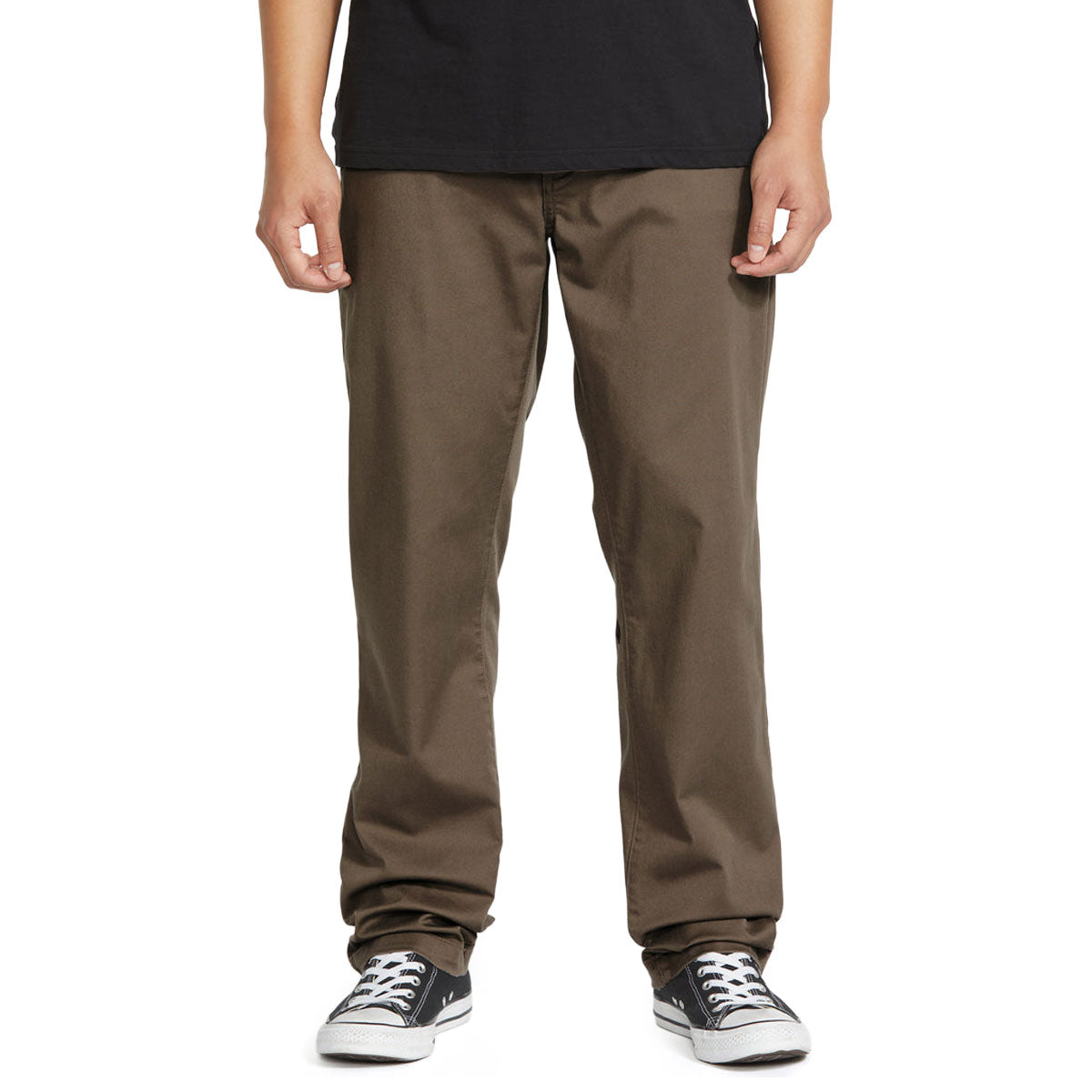 Volcom Frickin Modern Stretch Pants - Mushroom 2026 image 1