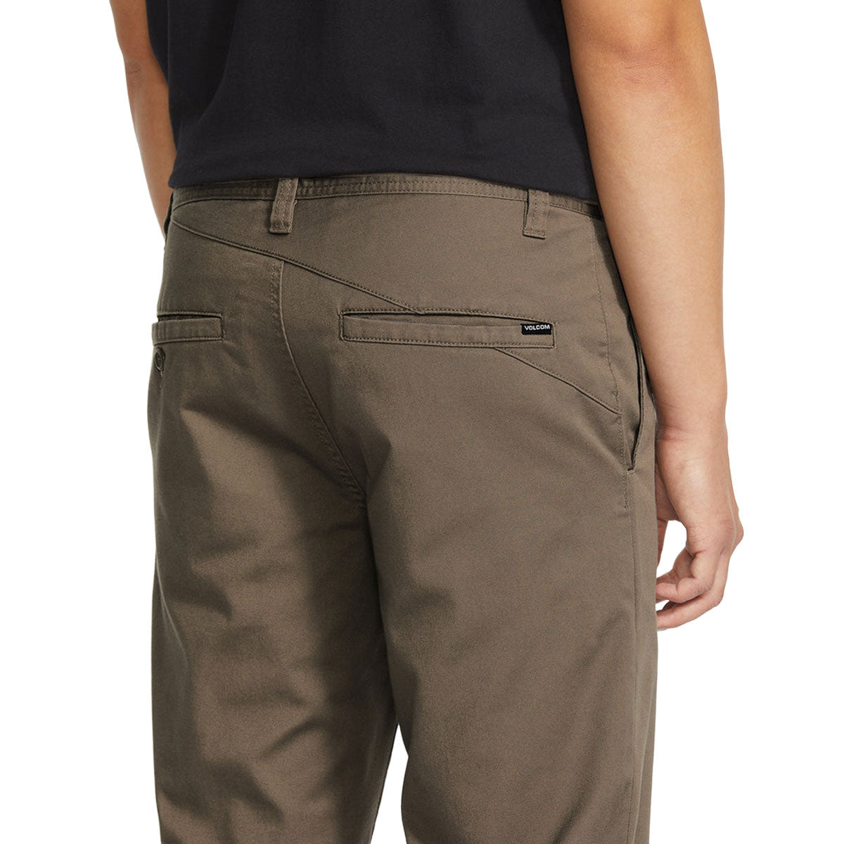 Volcom Frickin Modern Stretch Pants - Mushroom 2026 image 3