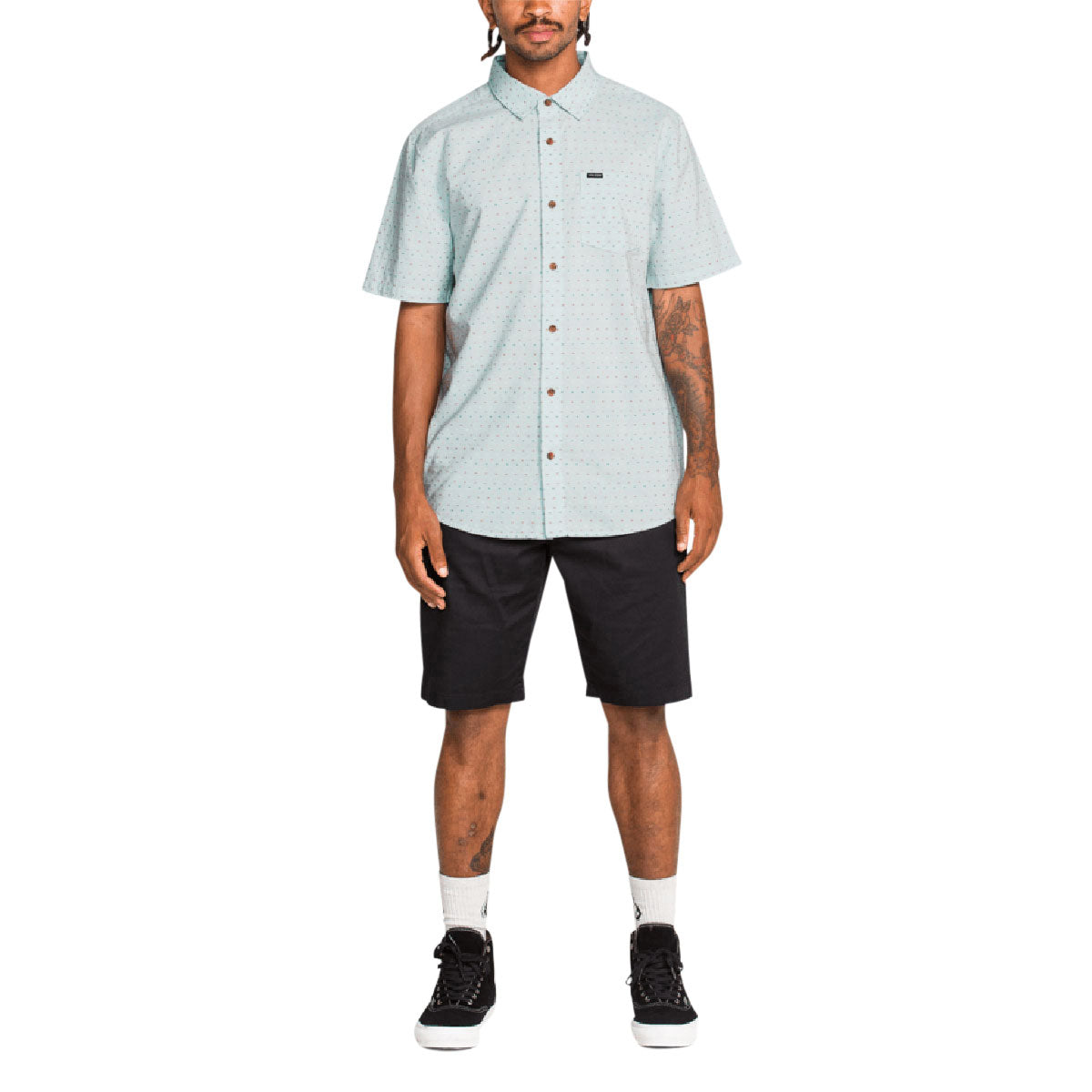 Volcom Bankstone II Shirt - Blue image 5