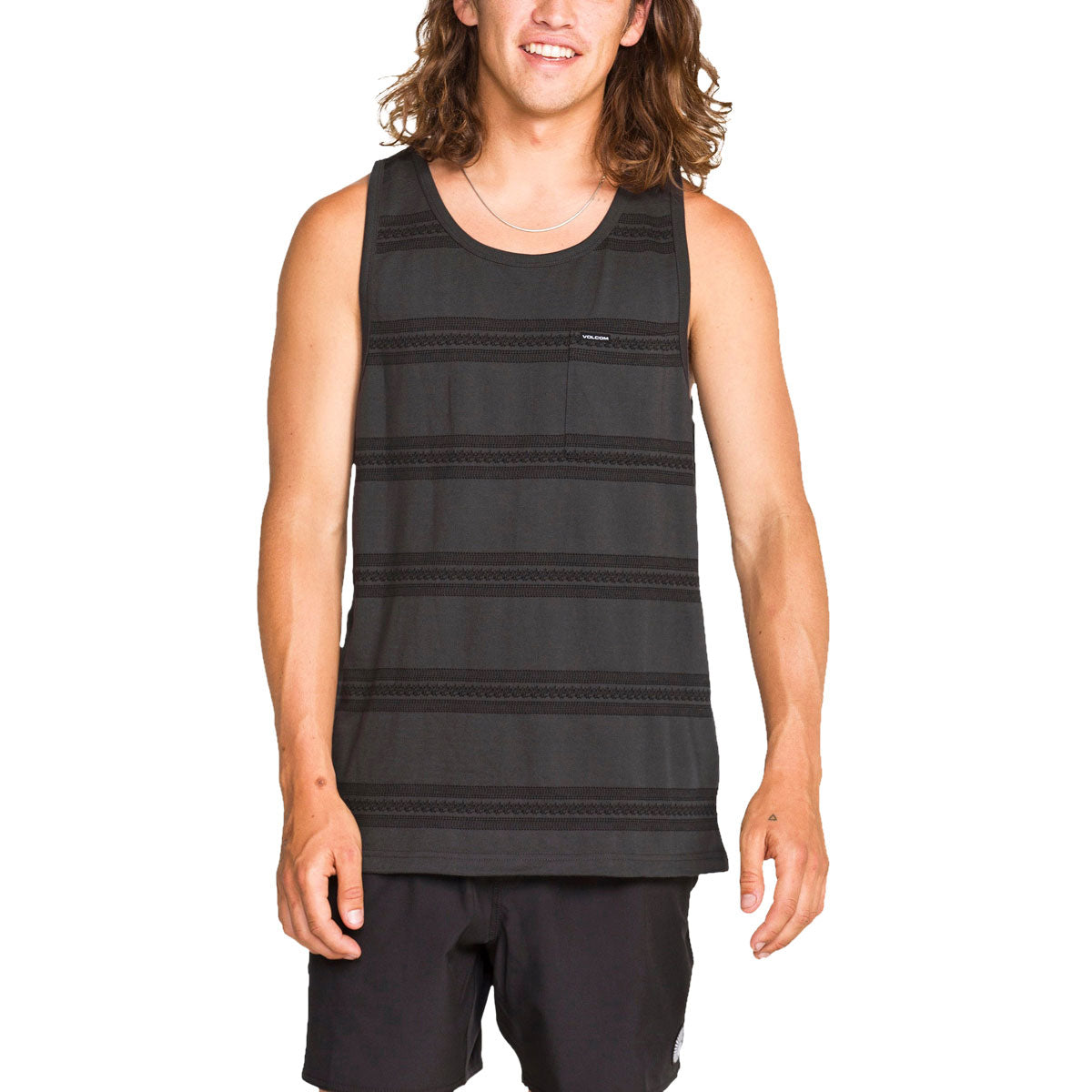 Volcom Yewster Tank Top - Antique Black image 3