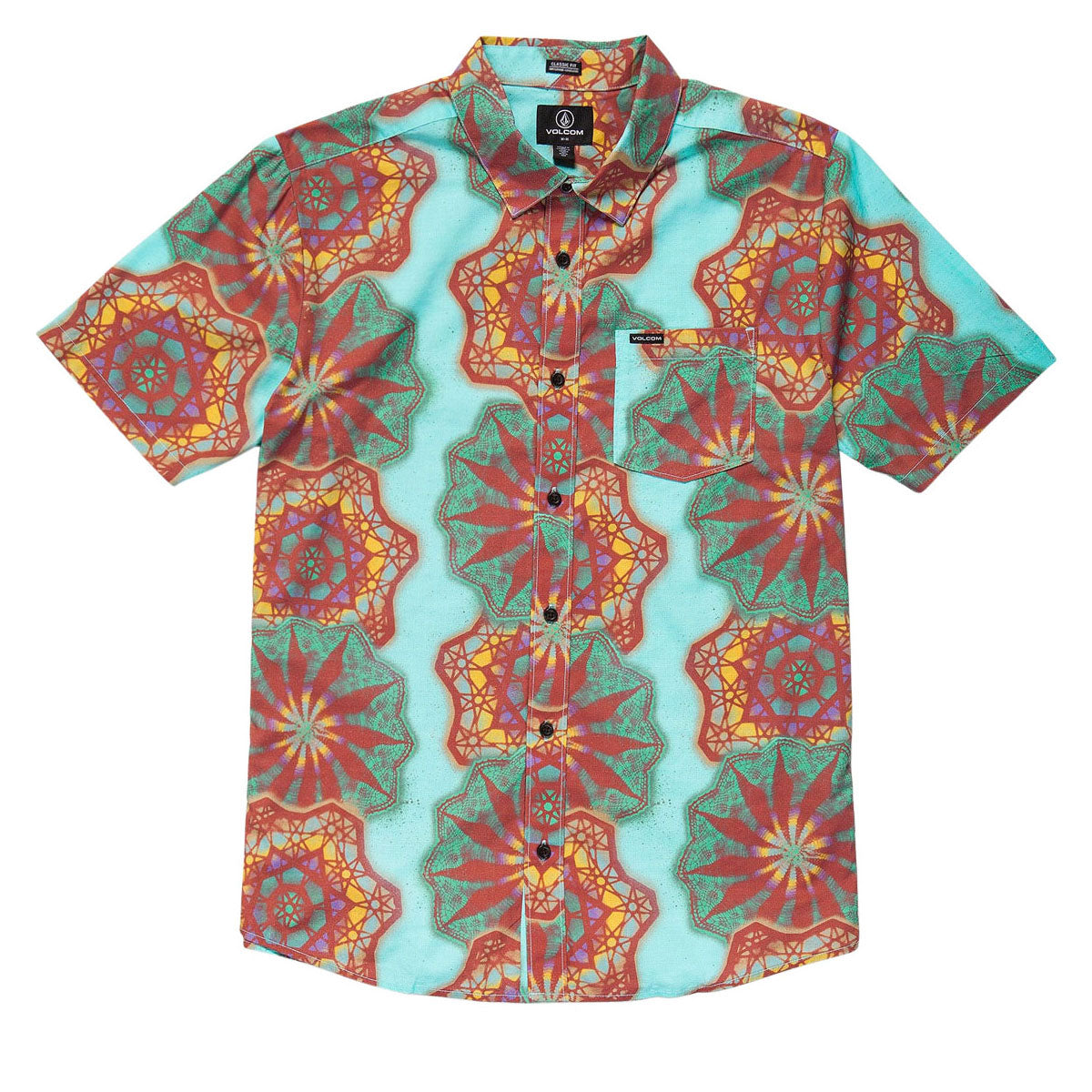 Volcom Star Shields FA Shirt - Castlerock image 1