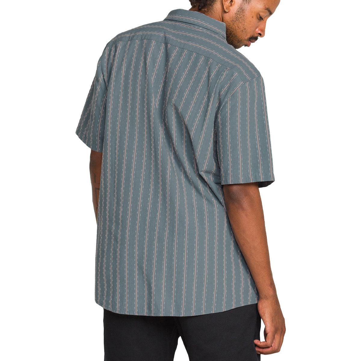 Volcom Sato Stripe Shirt - Tradewinds image 2