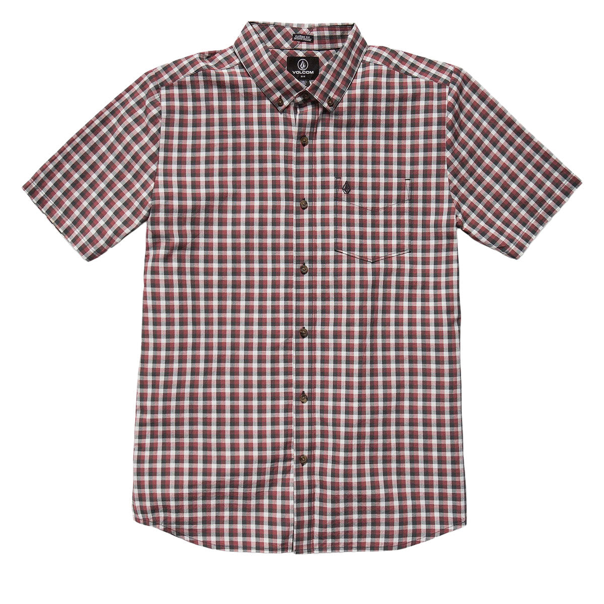 Volcom Louie Check Shirt - Light Blue Acid image 3