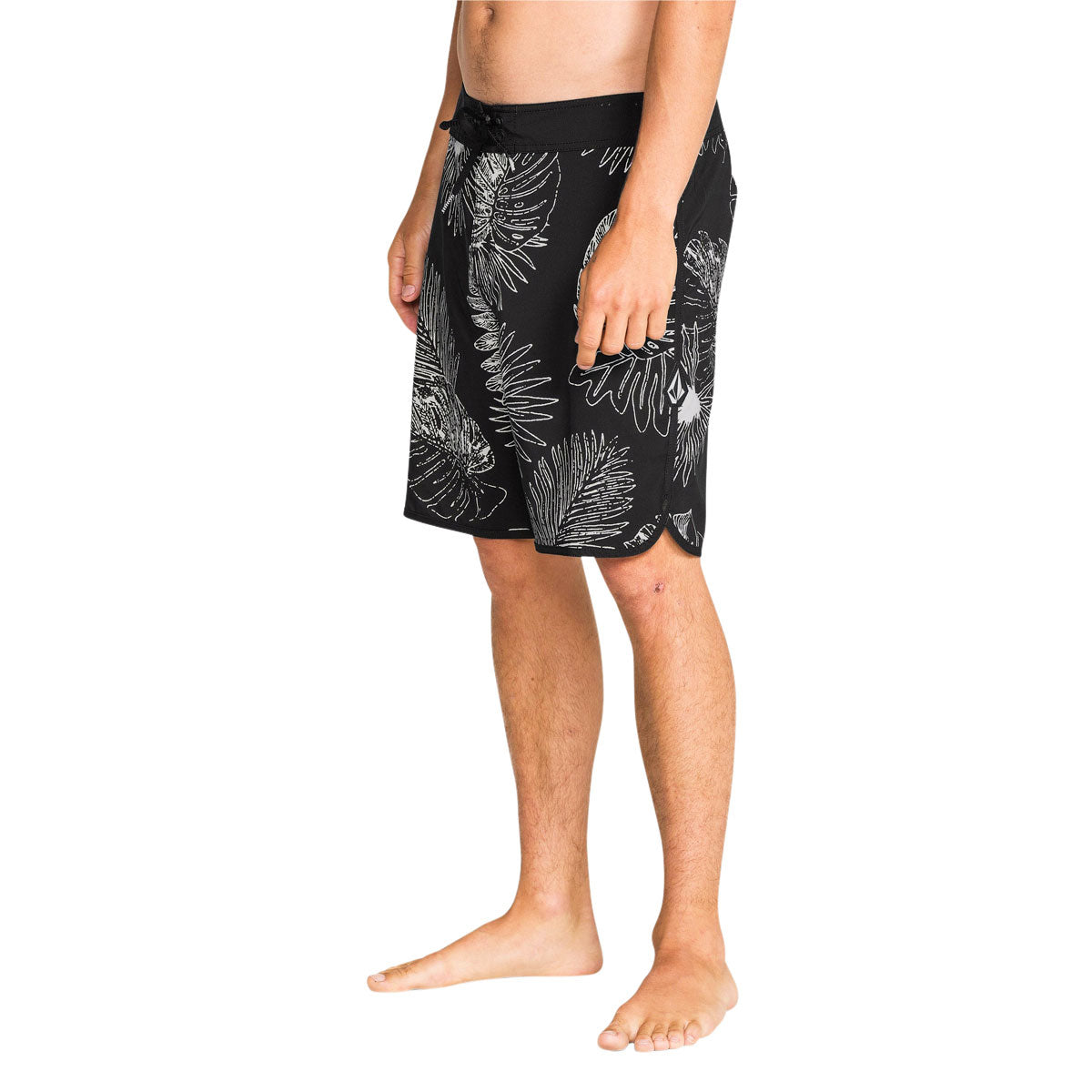 Volcom Infuse Scalllop Mod 19 Boardshorts - Black image 3