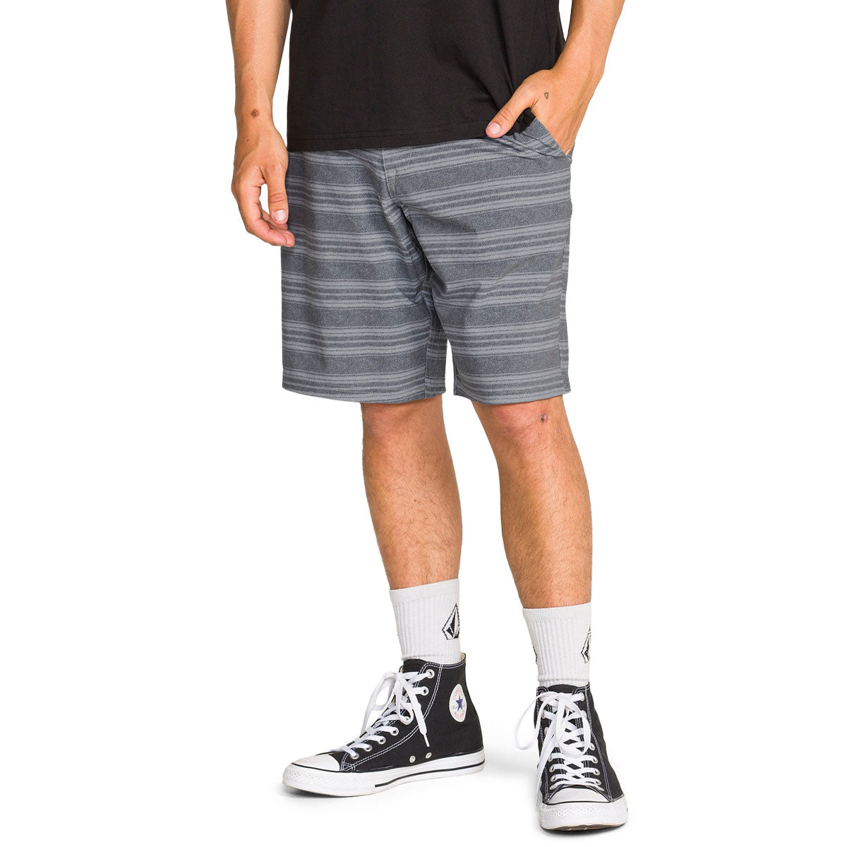 Volcom Mix Frickin Cross Shred 20 Shorts - Pewter image 3