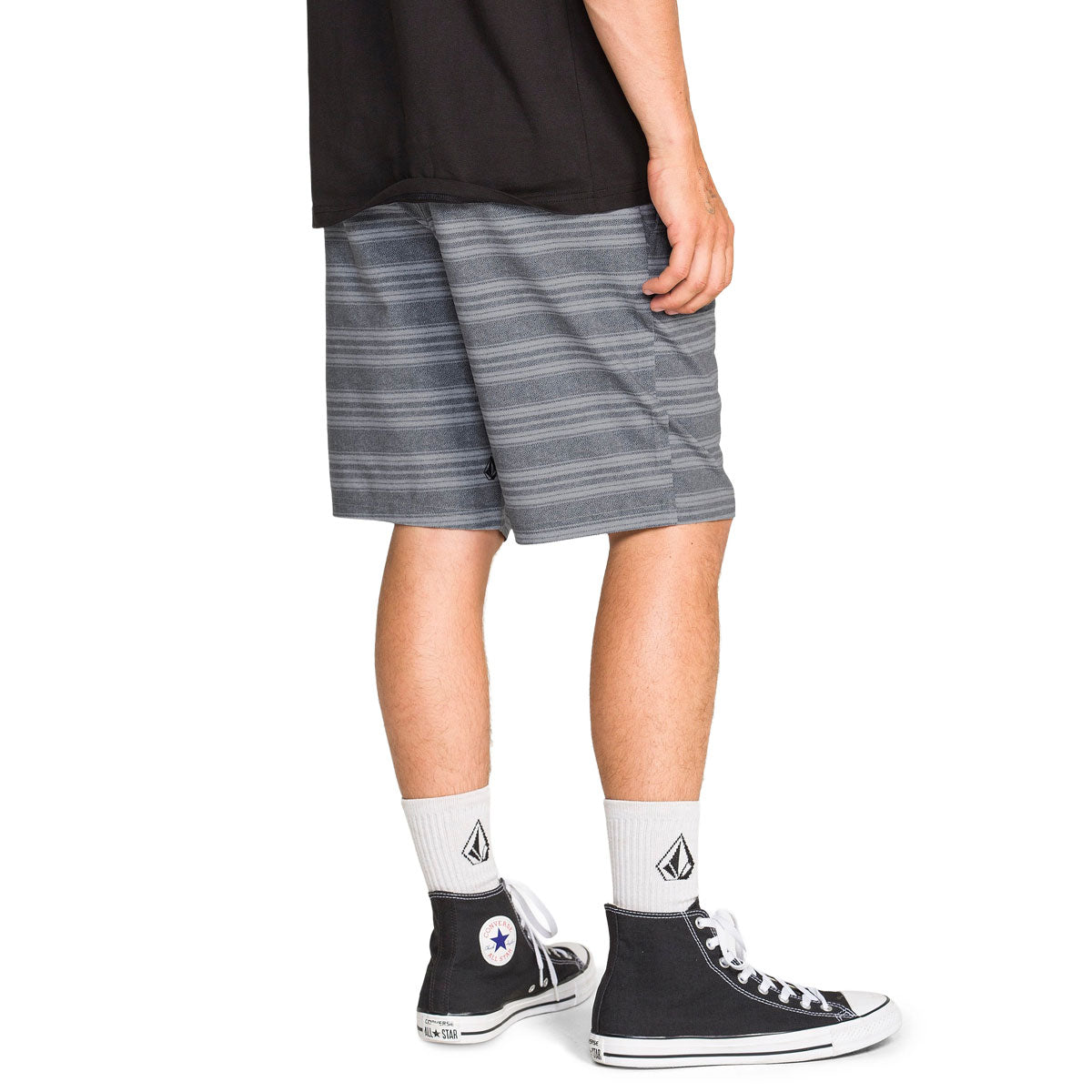 Volcom Mix Frickin Cross Shred 20 Shorts - Pewter image 4