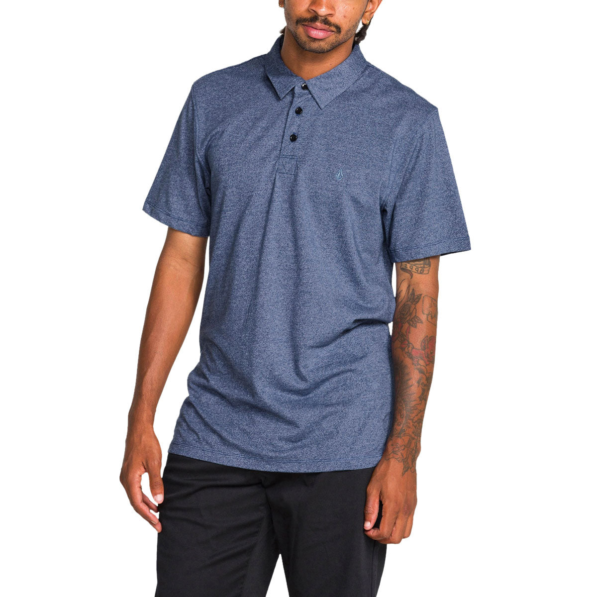 Volcom Wowzer Polo Shirt - Blueberry image 1