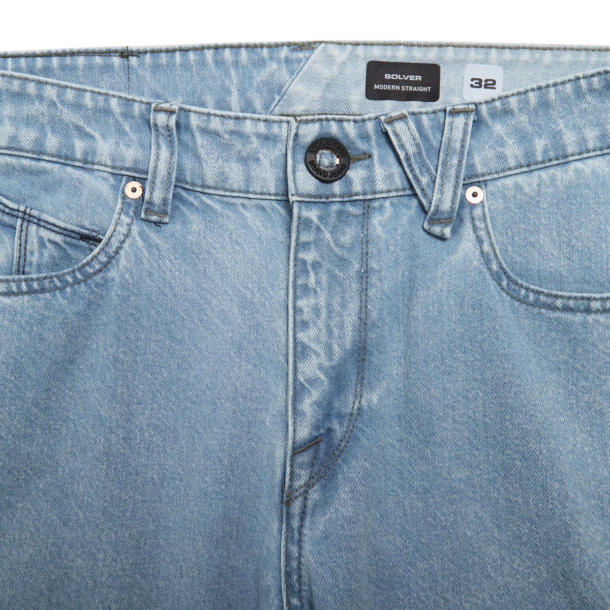 Volcom Solver Denim Jeans - Pale Aqua image 4