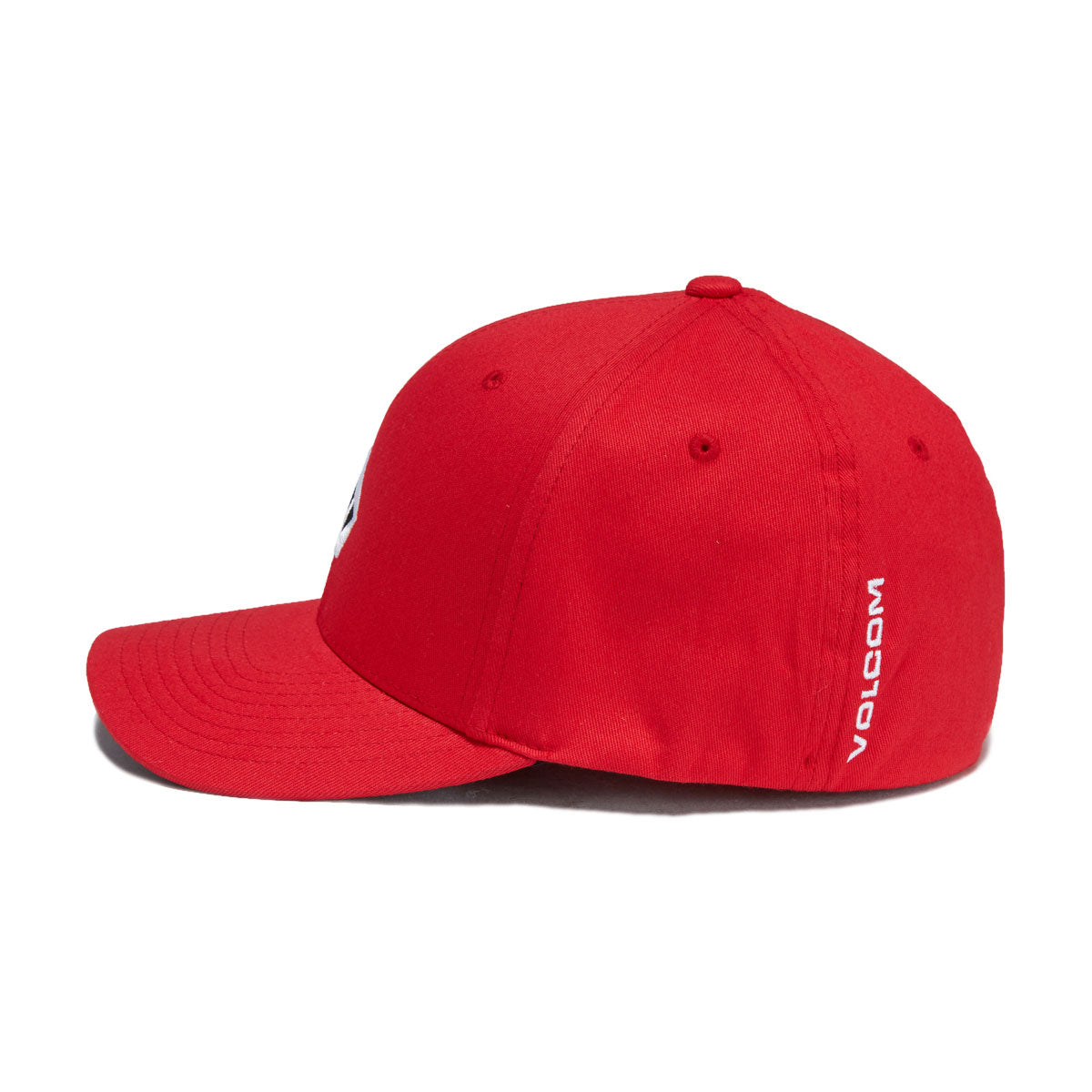 Volcom Full Stone Flexfit Hat - Ribbon Red image 3