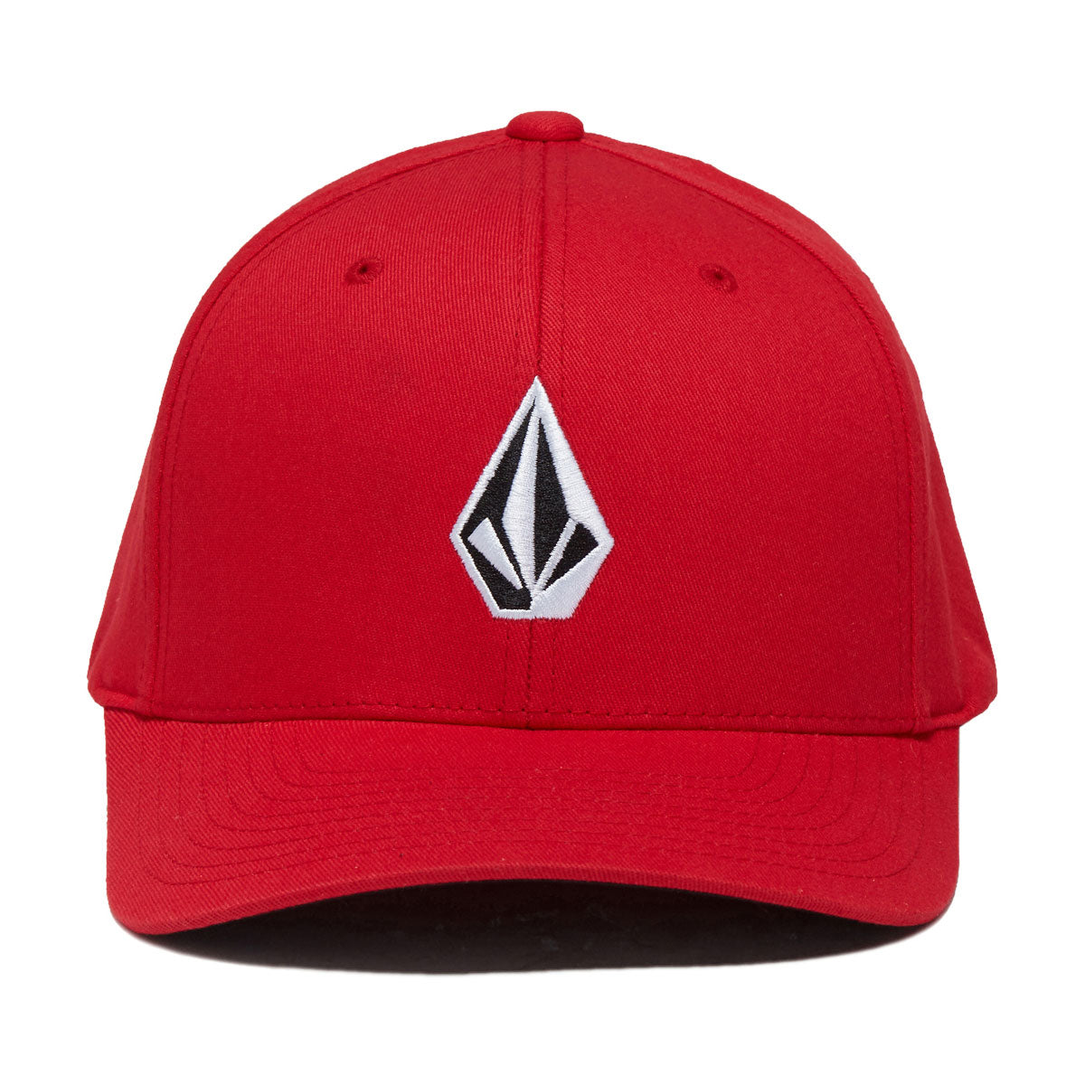 Volcom Full Stone Flexfit Hat - Ribbon Red image 5