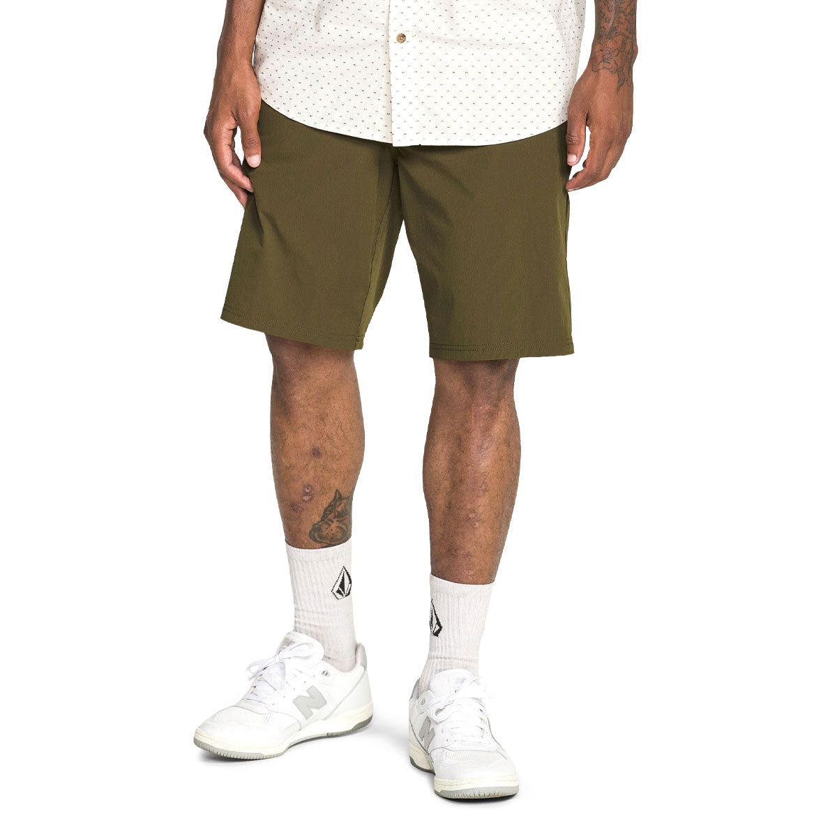 Volcom Frickin Cross Shred 20 Shorts - Sage Leaf image 2