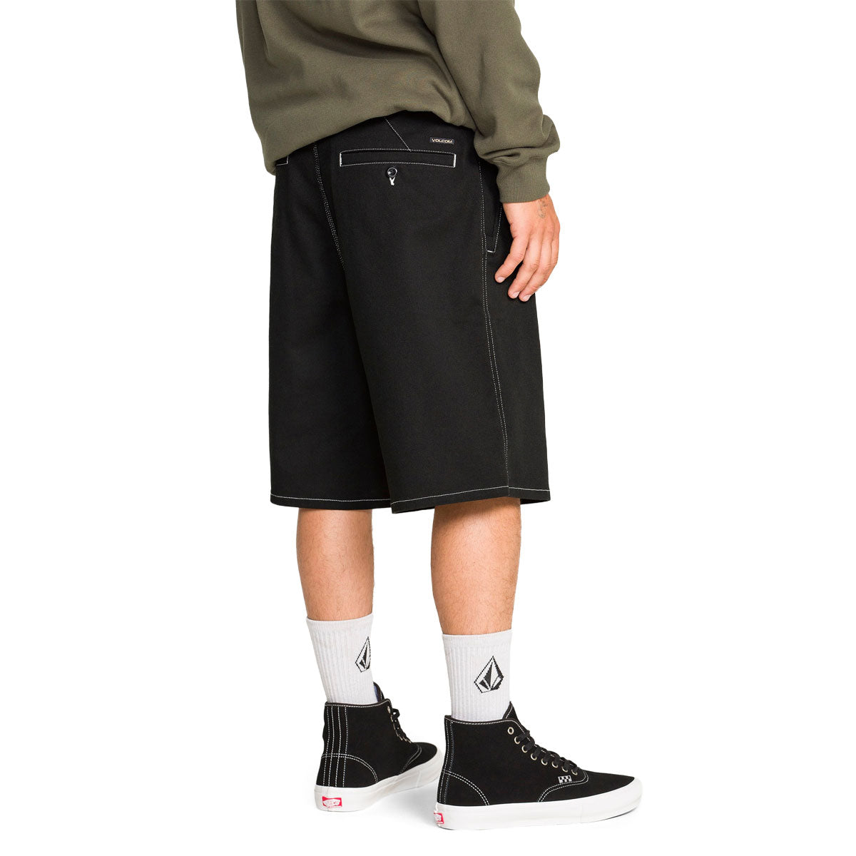 Volcom Billow 22 Shorts - Black image 4
