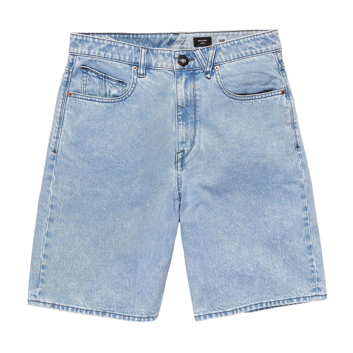 Volcom Billow Denim 22 Shorts - Pale Aqua image 1