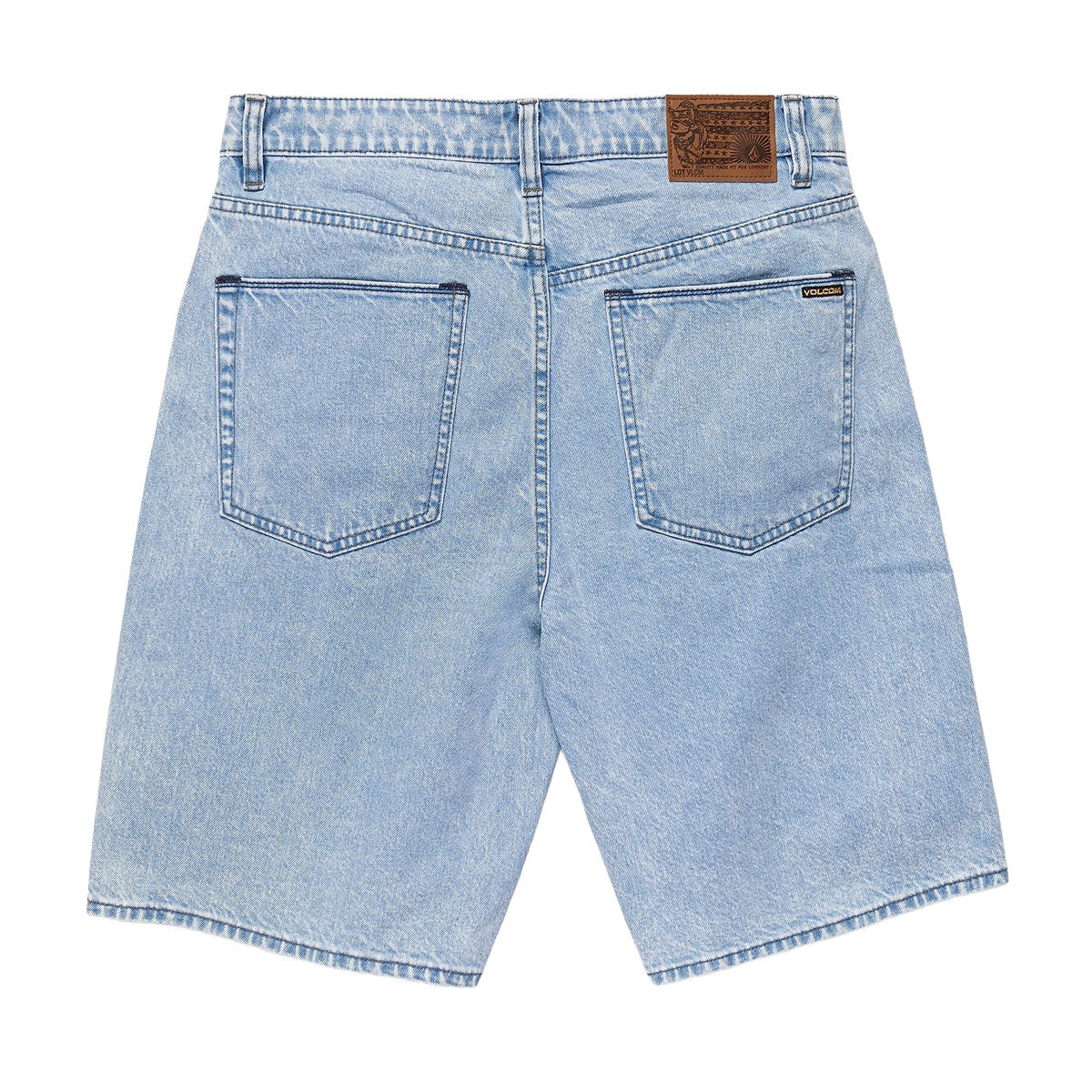 Volcom Billow Denim 22 Shorts - Pale Aqua image 2
