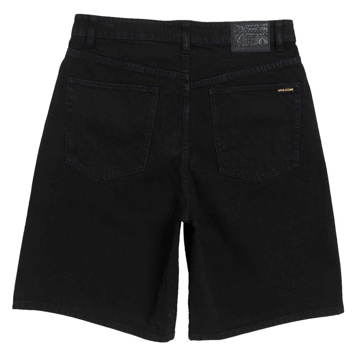 Volcom Billow Denim 22 Shorts - New Black image 2