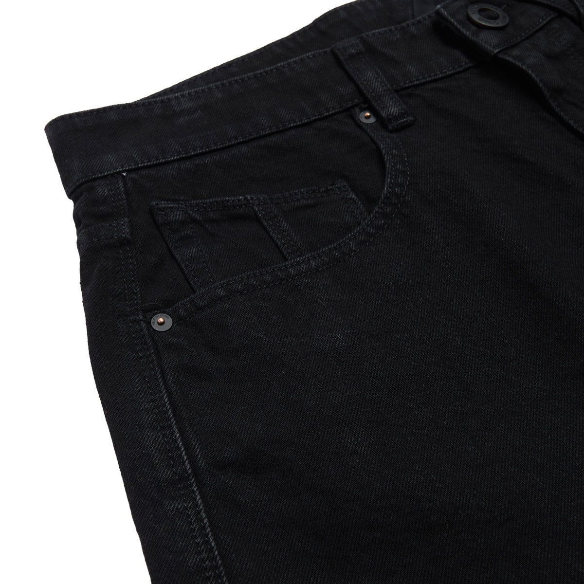 Volcom Billow Denim 22 Shorts - New Black image 3