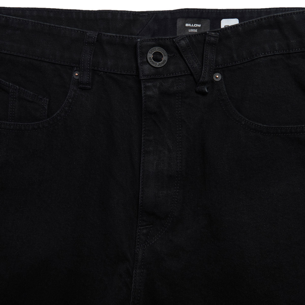 Volcom Billow Denim 22 Shorts - New Black image 4