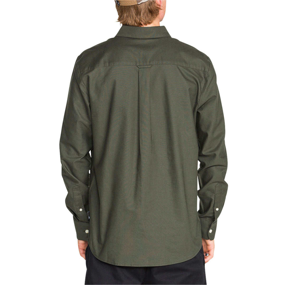 Volcom Veeco Oxford Long Sleeve Shirt - Climbing Ivy image 2