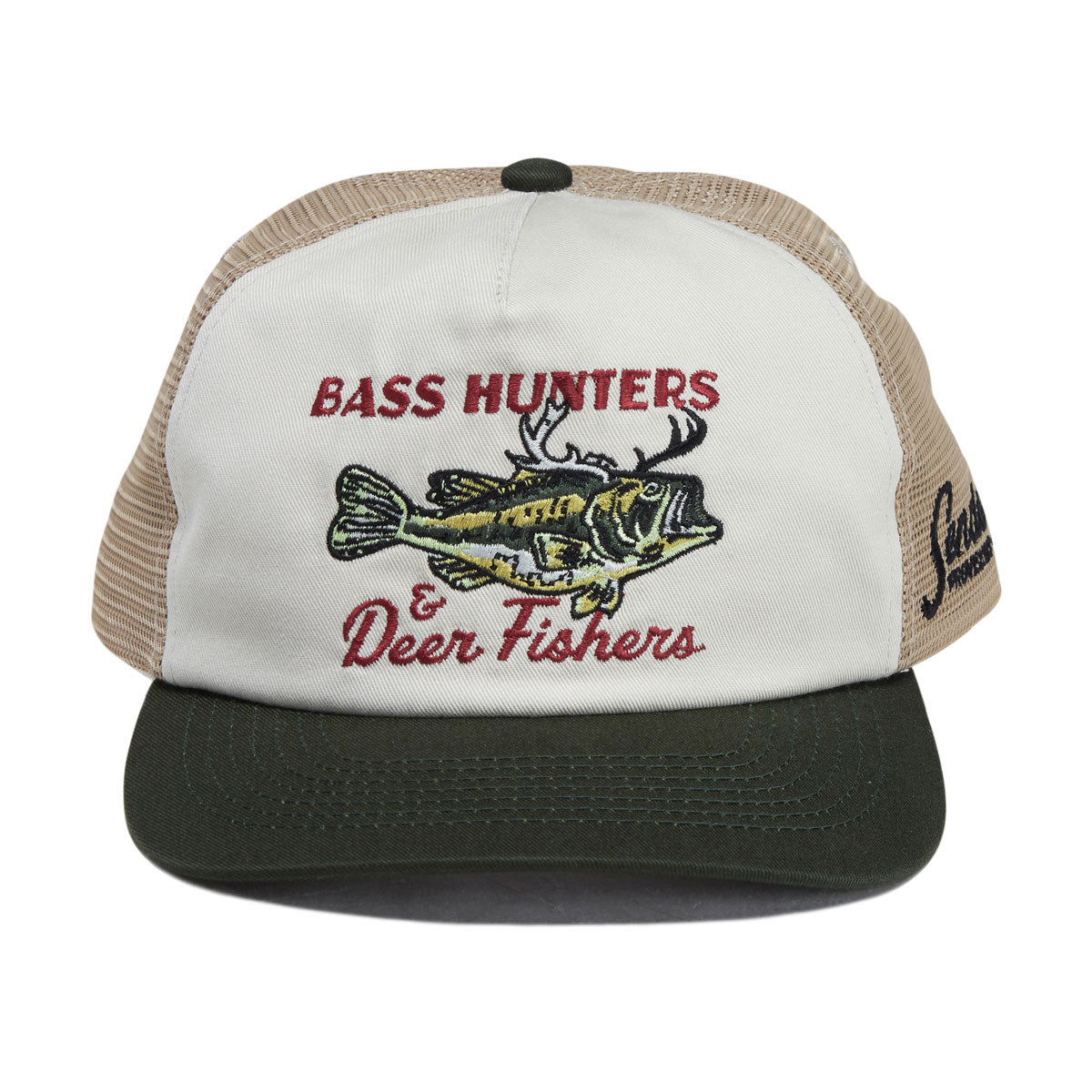 Sendero Deer Fishers Trucker Hat - White image 3
