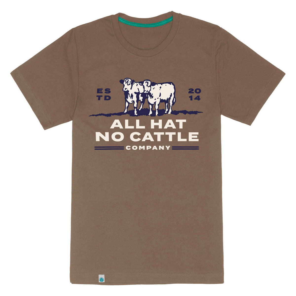 Sendero All No Cattle T-Shirt - Light Brown image 1