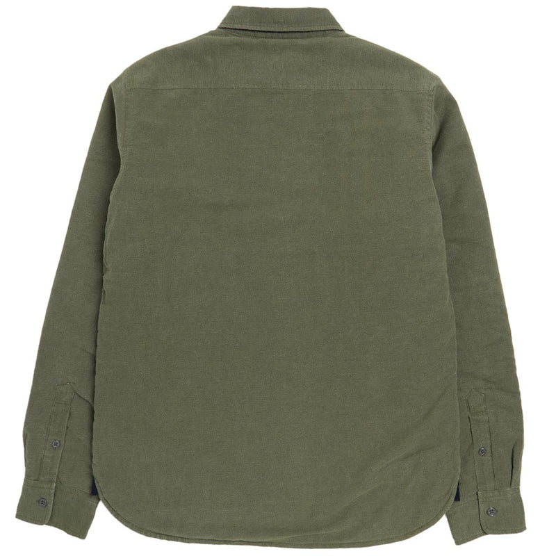 The Quiet Life Insulator Quilted Flannel Shirt Jacket - Olive