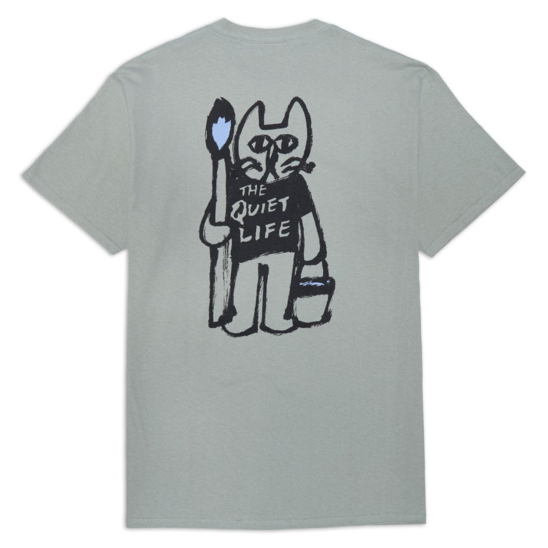 The Quiet Life Art & Design Studio T-Shirt - Stonewash Green
