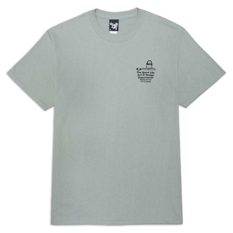 The Quiet Life Art & Design Studio T-Shirt - Stonewash Green