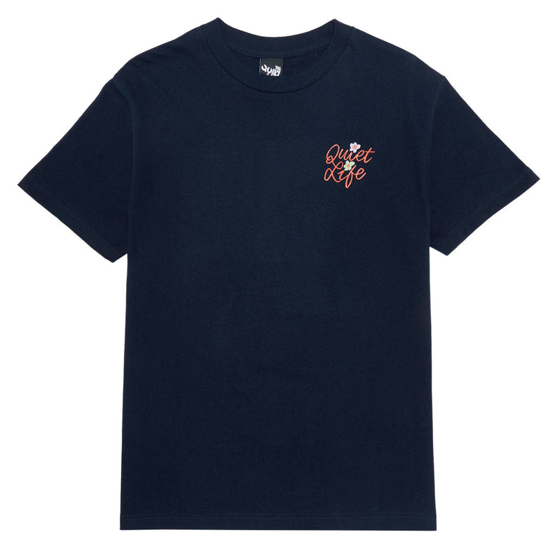 The Quiet Life Floral T-Shirt - Navy