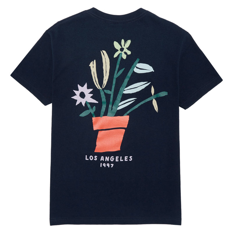 The Quiet Life Floral T-Shirt - Navy