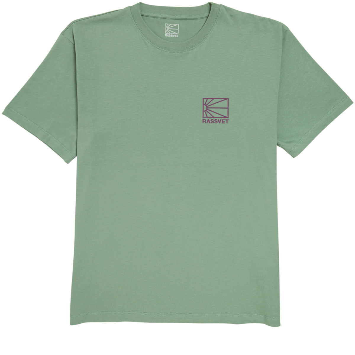 Rassvet Mini Logo T-Shirt - Khaki image 1
